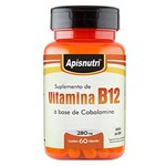 Ficha técnica e caractérísticas do produto Vitamina B12 60 Caps 280mg