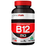 Ficha técnica e caractérísticas do produto Vitamina B12 60 Cápsulas Clinic Mais