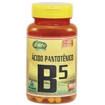 Ficha técnica e caractérísticas do produto Vitamina B5 500mg Ácido Pantotênico - Unilife - Sem Sabor - 60 Cápsulas