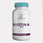 Ficha técnica e caractérísticas do produto Biotina (Vitamina B7) 10MG - 120 Cápsulas