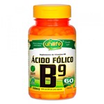 Ficha técnica e caractérísticas do produto Vitamina B9 Ácido Fólico 60 Cápsulas Vegetarianas - Unilife
