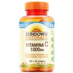 Ficha técnica e caractérísticas do produto Vitamina C 1000mg - 100 Comprimidos - Sundown