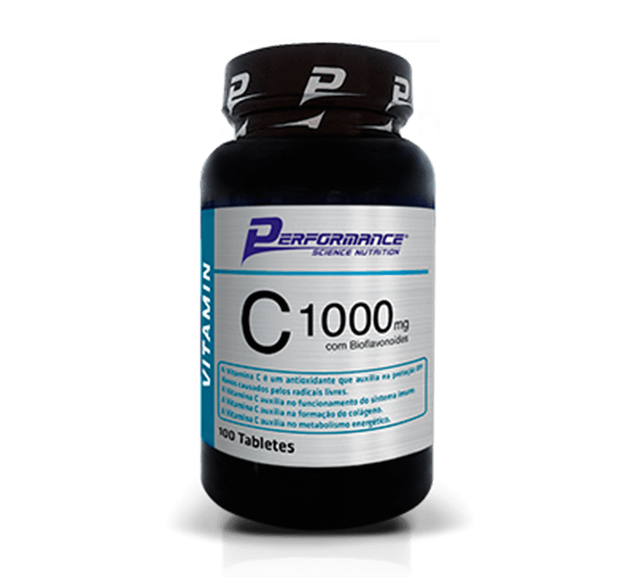 Ficha técnica e caractérísticas do produto Vitamina C 1000mg 100caps - Performance
