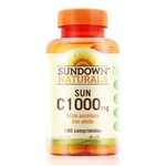 Ficha técnica e caractérísticas do produto Vitamina C 1000mg 180cps Sundown Naturals