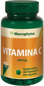 Ficha técnica e caractérísticas do produto Vitamina C 250 Mg - 60 Caps Macrophytus