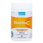 Ficha técnica e caractérísticas do produto Vitamina C - 500mg - 30 Comprimidos Revestidos