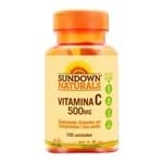 Ficha técnica e caractérísticas do produto Vitamina C 500mg Sundown Naturals com 100 Comprimidos
