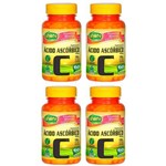 Vitamina C (Ácido Ascórbico) - 4 Un de 60 Cápsulas - Unilife