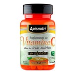 Vitamina C (Ácido Ascórbico) - 60 Cápsulas - Apisnutri