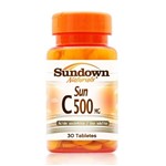 Ficha técnica e caractérísticas do produto Vitamina C Sun C 500mg - Sundown - 30 Caps - Sundown Naturals