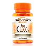 Ficha técnica e caractérísticas do produto Vitamina C Sundown Sun C 1000mg C/ 30 Comprimidos