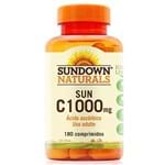 Ficha técnica e caractérísticas do produto Vitamina C Sundown Sun C 1000mg C/ 180 Comprimidos