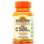 Ficha técnica e caractérísticas do produto Vitamina C Sundown Sun C 500mg C/ 180 Comprimidos