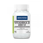 Ficha técnica e caractérísticas do produto Vitamina D 2000 UI - 60 Cápsulas - NewNutrition