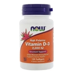 Ficha técnica e caractérísticas do produto Vitamina D3 2000 Ui - Now Foods - 120 Softgels