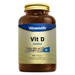 Ficha técnica e caractérísticas do produto Vitamina D (2000ui) 60 Cápsulas - Vitaminlife