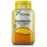 Vitamina D3 200UI (60 Caps) - Fitoway