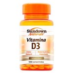 Ficha técnica e caractérísticas do produto Vitamina D3 (400UI)100 Comprimidos - Sundown