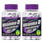 Vitamina D3 (Colecalciferol) - 2 Un de 120 Tabletes - Lauton