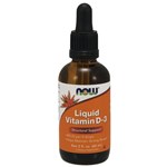 Ficha técnica e caractérísticas do produto Vitamina D LIQUID VITAMINA D3 - Now Sports - 20oz 60ml