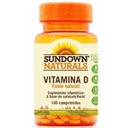 Ficha técnica e caractérísticas do produto Vitamina D3 - Sundown - 100 Cápsulas