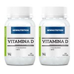Vitamina D - 2 Un de 120 Cápsulas - NewNutrition