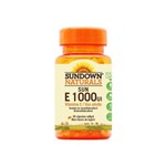Vitamina e 1000 IU - Sundown Vitaminas - 30 Cápsulas