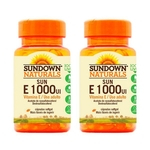 Ficha técnica e caractérísticas do produto Vitamina E 1000 UI - 2 un de 50 cápsulas - Sundown