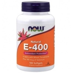 Ficha técnica e caractérísticas do produto Vitamina E-400 (100 softgels) - Now Foods
