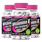 Vitamina e (Alfa Tocoferol) - 3 Un de 120 Tabletes - Lauton