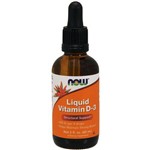 Vitamina Líquida D-3 (60mL) Now Foods