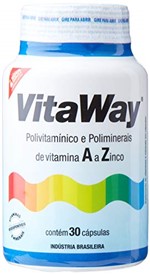 Ficha técnica e caractérísticas do produto Vitaway, Fitoway, 30 Cápsulas