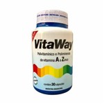 Ficha técnica e caractérísticas do produto VitaWay Polivitamínico a Z - 30 Cápsulas - Fitoway