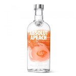 Ficha técnica e caractérísticas do produto Vodka Absolut Apeach Sueca 750ml