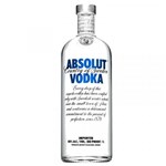 Ficha técnica e caractérísticas do produto Vodka Absolut Natural 1 Lt