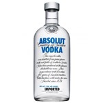 Ficha técnica e caractérísticas do produto Vodka Absolut Natural 1000ml