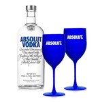 Ficha técnica e caractérísticas do produto Vodka Absolut Original 1l + Taça