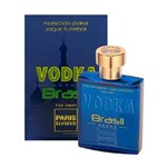 Ficha técnica e caractérísticas do produto Vodka Brasil Azul Paris Elysees Eau de Toilette Perfumes Masculino - 100ml