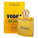 Ficha técnica e caractérísticas do produto Vodka Brasil Yellow Eau de Toilette Paris Elysees 100ml - Perfume Masculino