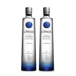 Ficha técnica e caractérísticas do produto Vodka Ciroc Natural 2x 750ml