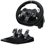 Ficha técnica e caractérísticas do produto Volante com Pedais para Jogos Logitech Driving Force G920 - Xbox One e PC