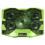 Ficha técnica e caractérísticas do produto Warrior Gamer Cooler Verde com Led - Ac292 - Multilaser