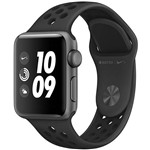 Ficha técnica e caractérísticas do produto Apple Watch Nike+ GPS com Pulseira Esportiva Cinza - 42 Mm