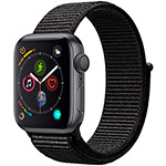 Ficha técnica e caractérísticas do produto Watch Series 4 GPS 40mm Cinza Espacial Case With Preto Sport Loop - Apple