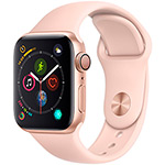 Ficha técnica e caractérísticas do produto Watch Series 4 GPS 40mm Dourado Case With Pink Sand Sport Band - Apple