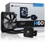 Ficha técnica e caractérísticas do produto Water Cooler HYDRO Series H60 HIGH Performance CW-9060036-WW - Corsair