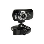 Ficha técnica e caractérísticas do produto Webcam 300K a 30,0M Black WB2105 P - C3 Tech