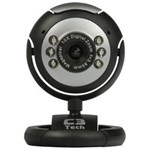 Ficha técnica e caractérísticas do produto Webcam C3 Tech WB2101-P 30.0MP com Microfone Integrado - Preto/Prata