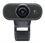 Ficha técnica e caractérísticas do produto Webcam C210 1.3MP com Microfone Integrado Preto - Logitech