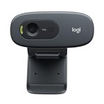 Ficha técnica e caractérísticas do produto Webcam C270 HD 3MP Logitech Preta